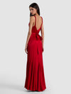 NISA TWIST STRAP MAXI DRESS-HIBISCUS-ALICE + OLIVIA