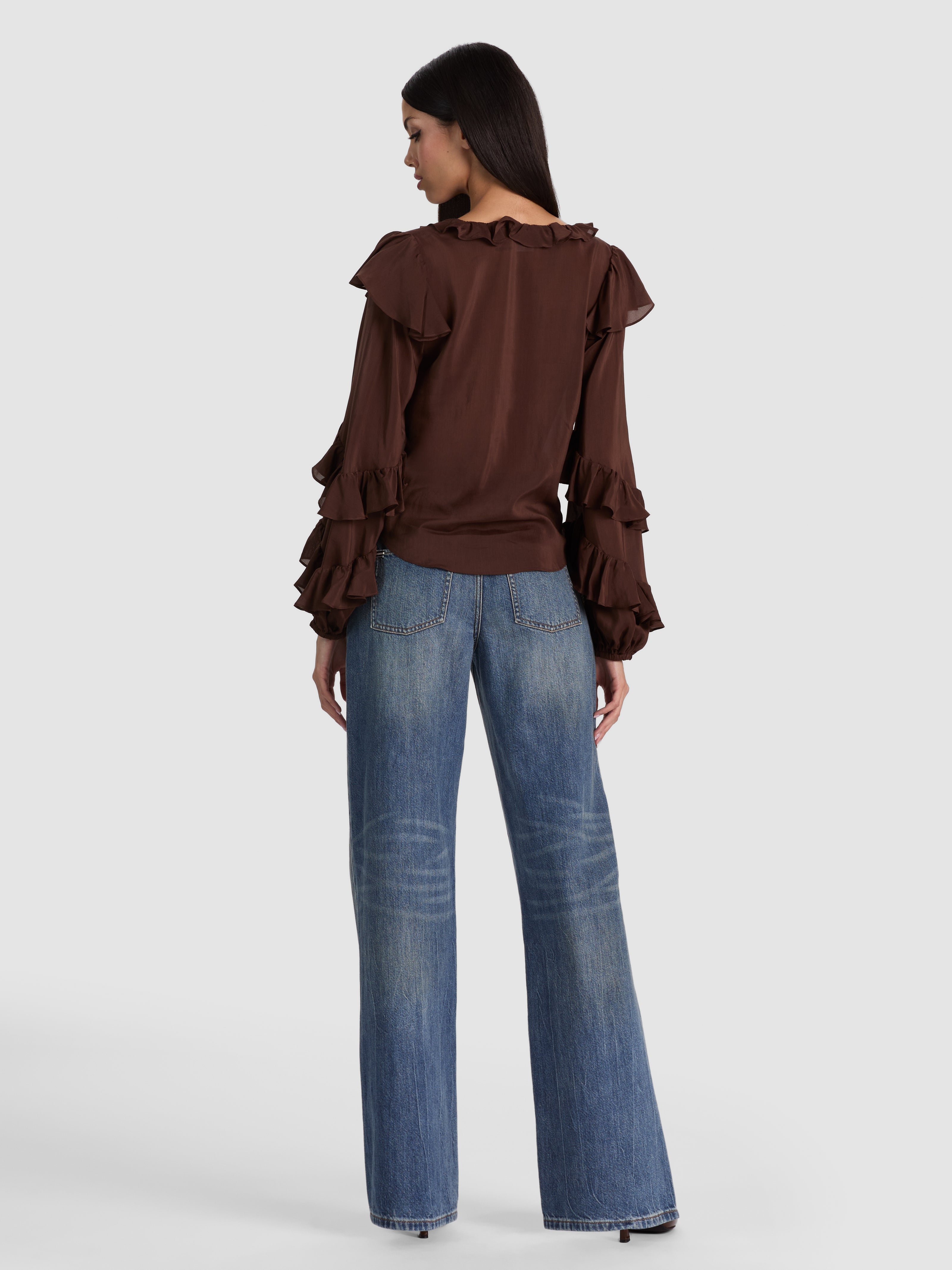 CHEMISIER À VOLANTS RYLEE-ALICE + OLIVIA