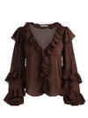 CHEMISIER À VOLANTS RYLEE-ALICE + OLIVIA