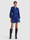 MARGAUX ABITO CORTO CON MANICHE A BLUSA E NODO SUL DAVANTI-ALICE + OLIVIA