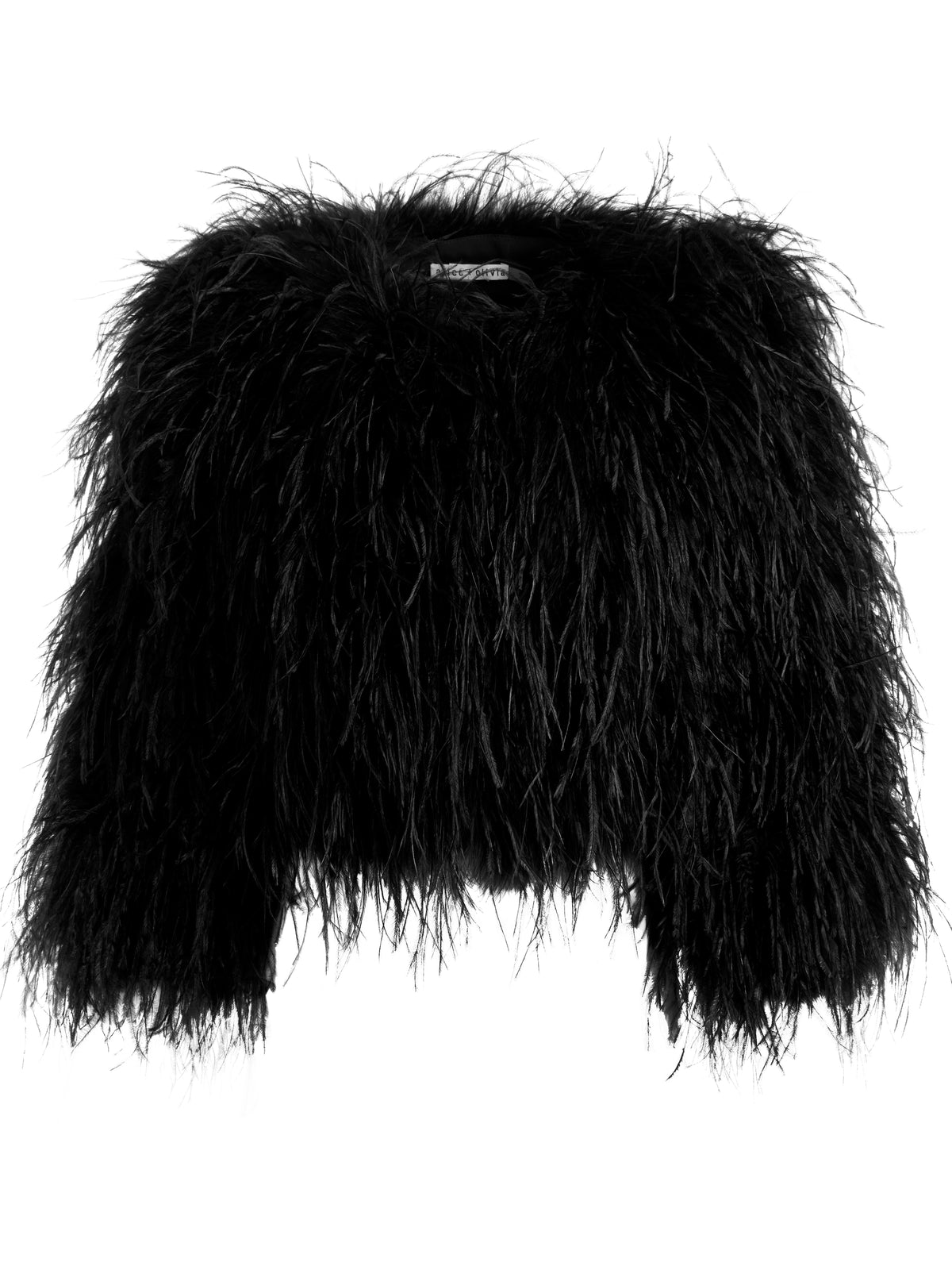 KIDMAN FEATHERED JACKET - BLACK