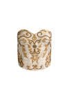 ALECIA EMBELLISHED STRAPLESS BUSTIER TOP-CHAMPAGNE/GOLD-ALICE + OLIVIA
