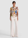 EVAN EMBELLISHED OVERSIZED TEE-ALICE + OLIVIA
