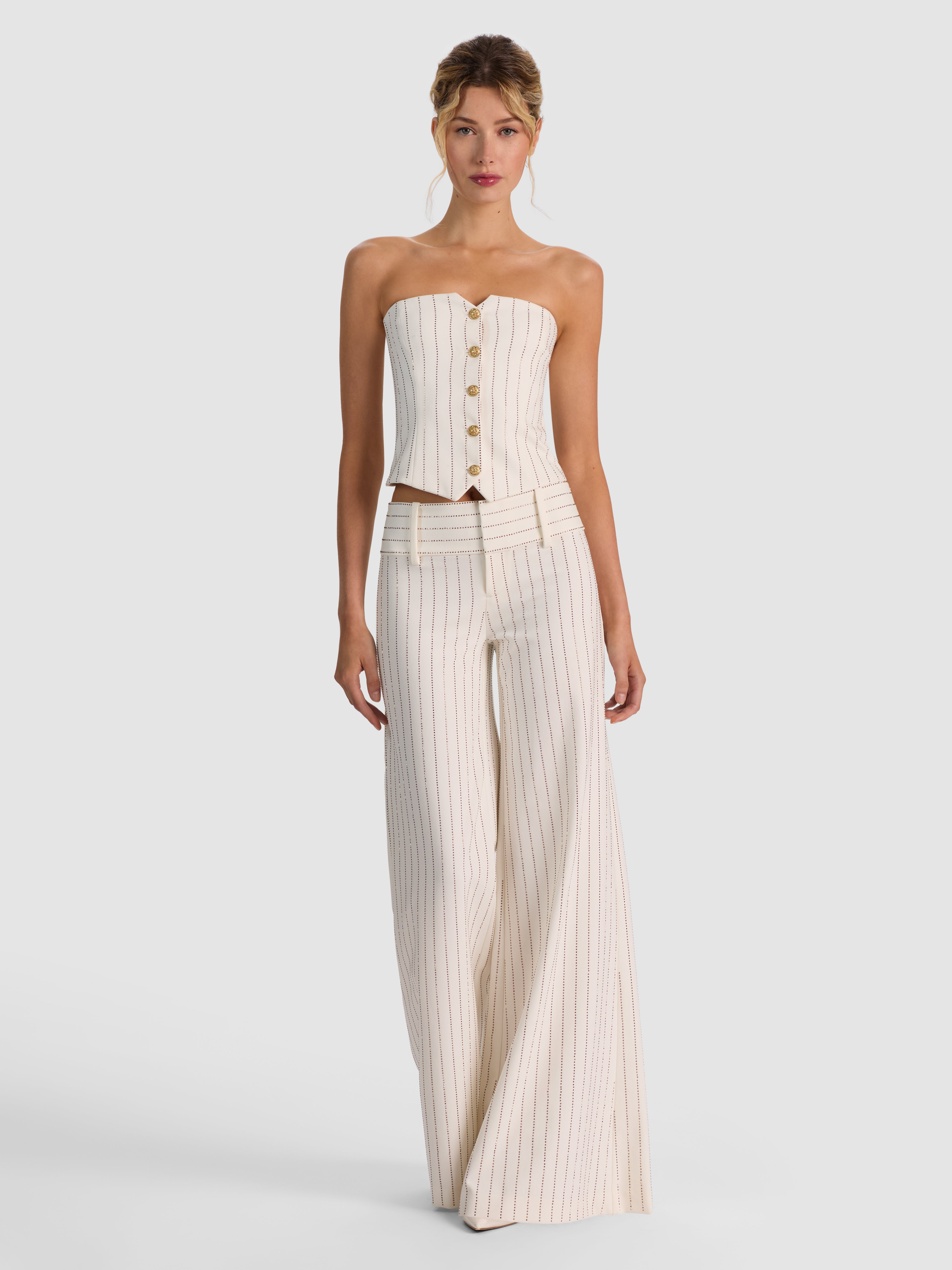 Olivia Embellished Wide Leg Pant