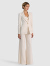 BREANN EMBELLISHED BLAZER-OFF WHITE/GOLD-ALICE + OLIVIA