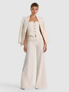 BREANN EMBELLISHED BLAZER-OFF WHITE/GOLD-ALICE + OLIVIA
