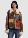 HUDSON SHEARLING AVIATOR COAT-MULTI-ALICE + OLIVIA