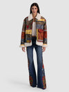 HUDSON SHEARLING AVIATOR COAT-MULTI-ALICE + OLIVIA