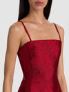 VELIA EMBROIDERED MINI DRESS-HIBISCUS-ALICE + OLIVIA