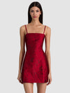 VELIA EMBROIDERED MINI DRESS-HIBISCUS-ALICE + OLIVIA