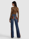 DELAINA TURTLENECK TOP-SPOTTED LEOPARD-ALICE + OLIVIA