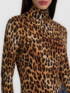 DELAINA TURTLENECK TOP-SPOTTED LEOPARD-ALICE + OLIVIA