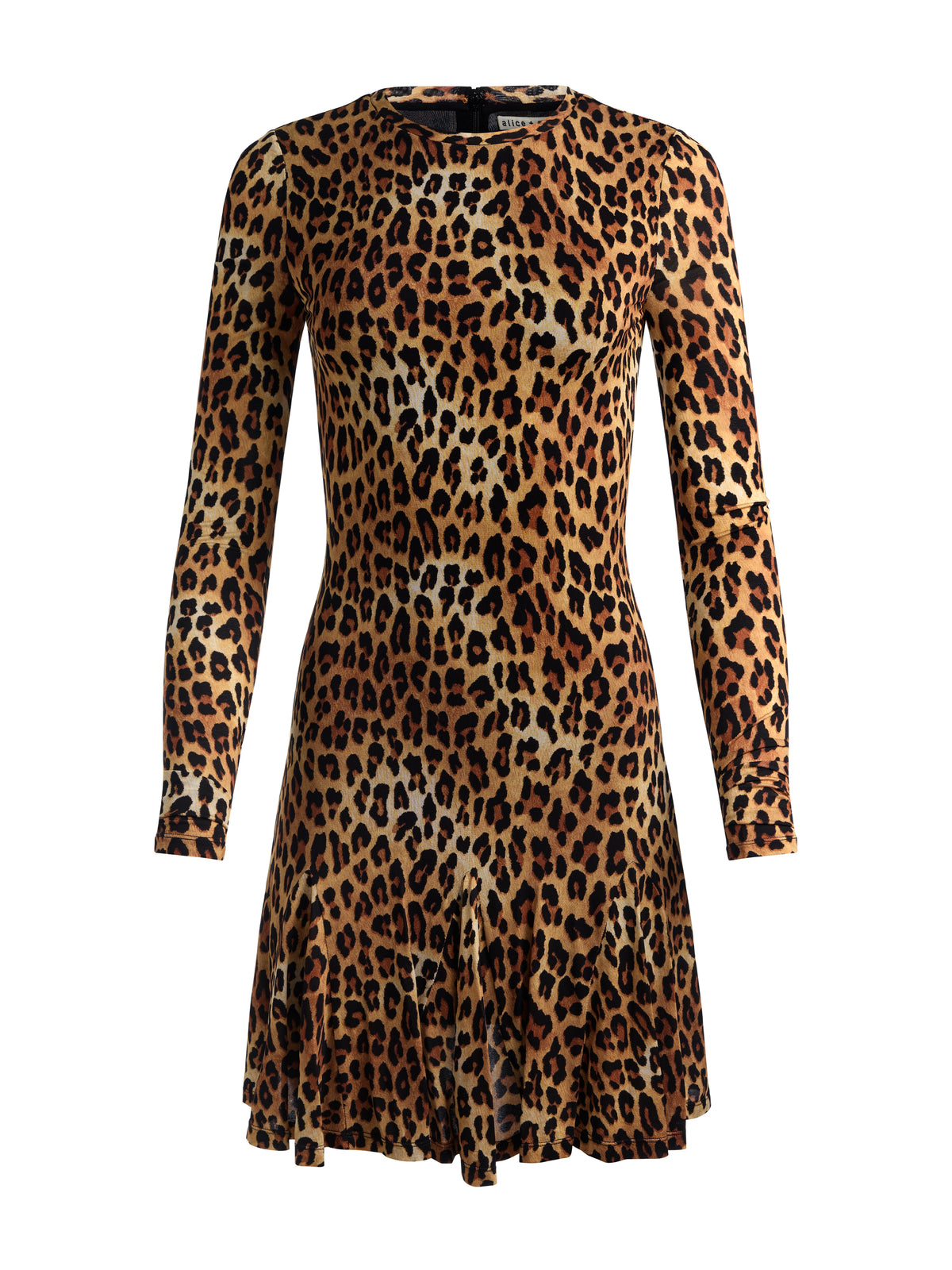 WENDY MINI DRESS - SPOTTED LEOPARD