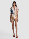 BLAZER DE TYPE BOYFRIEND DENNY SLIM AVEC COL À ENCOCHE – FALLEN PETALS TG-ALICE + OLIVIA