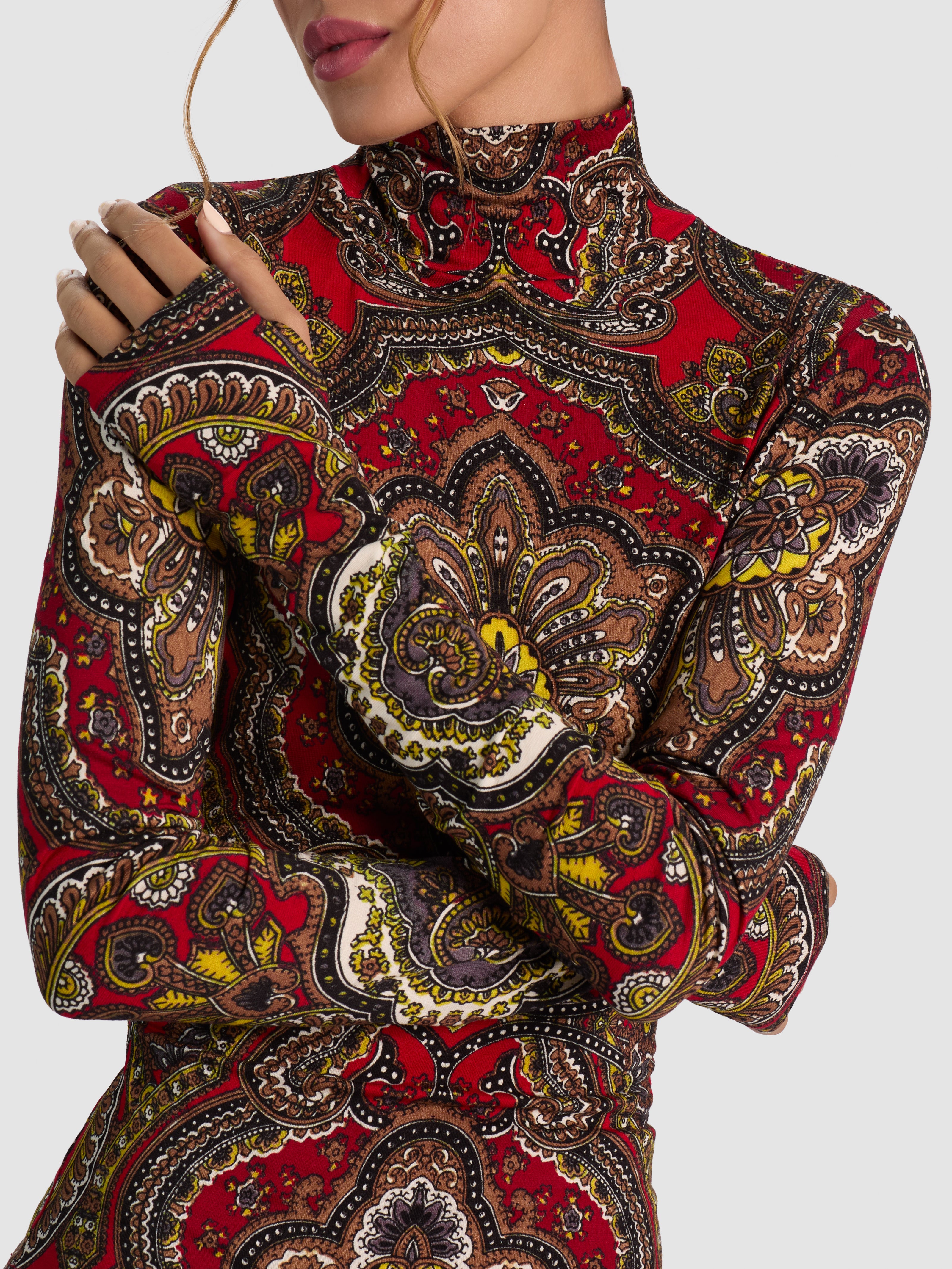 HAUT À COL ROULÉ DELAINA-ALICE + OLIVIA