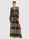 VALENCIA MAXI SHIRT DRESS-ROAD TO LOVE LG-ALICE + OLIVIA