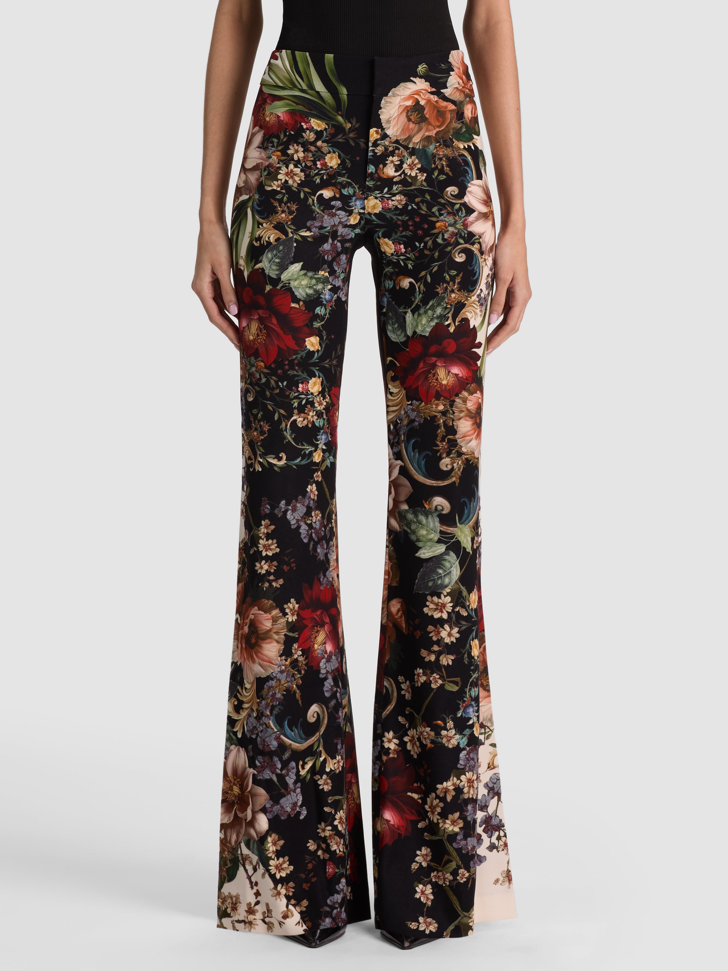PANTALONI SLIM BOOTCUT ANDREW MR-ALICE + OLIVIA