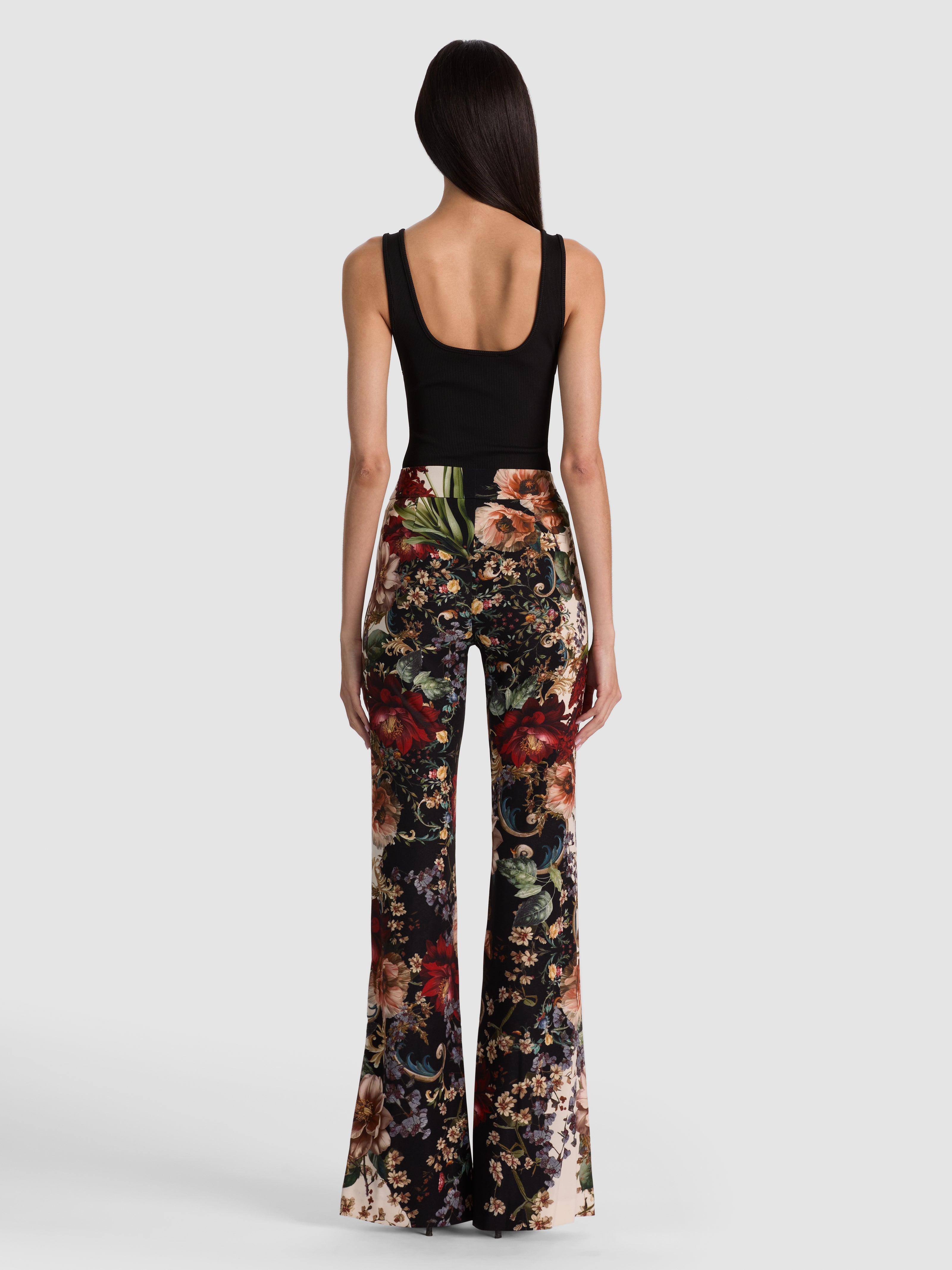 ANDREW MR PANTALON COUPE SLIM BOOTCUT-ALICE + OLIVIA