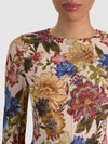 DELORA MINI DRESS-FALLEN PETALS SM-ALICE + OLIVIA