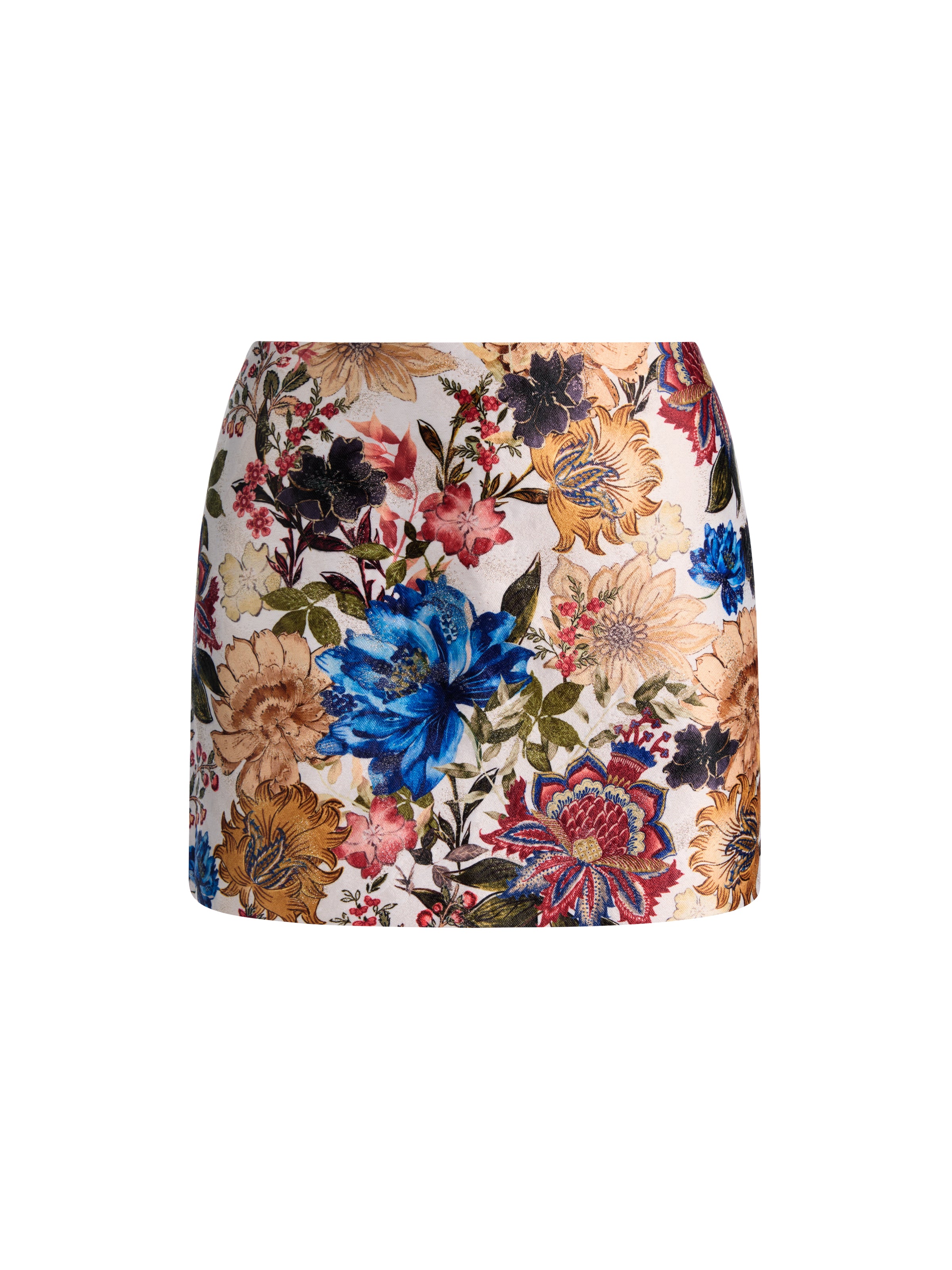 Mini-jupe RUBI – Motifs pétales SMO-ALICE + OLIVIA