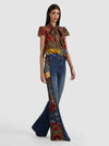 CAMICIA JEANNIE CON FIOCCO SUL COLLO E BOTTONI-ALICE + OLIVIA