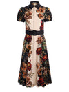 ROBE MIDI CEINTURÉE HENRIETTA-ALICE + OLIVIA