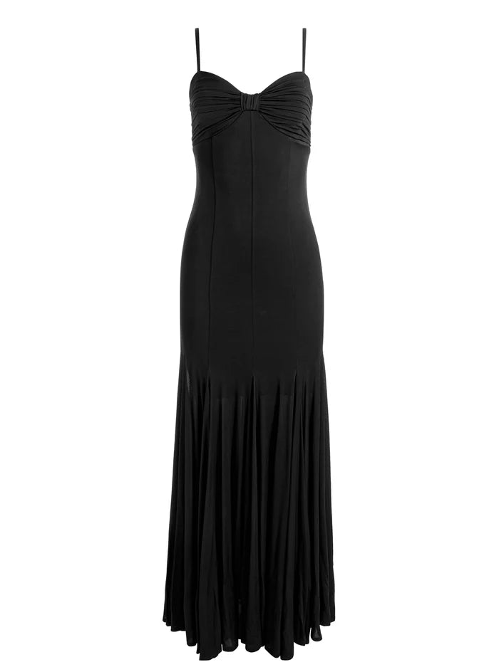 ROBE MAXI IRINA TWIST FT GODET-ALICE + OLIVIA