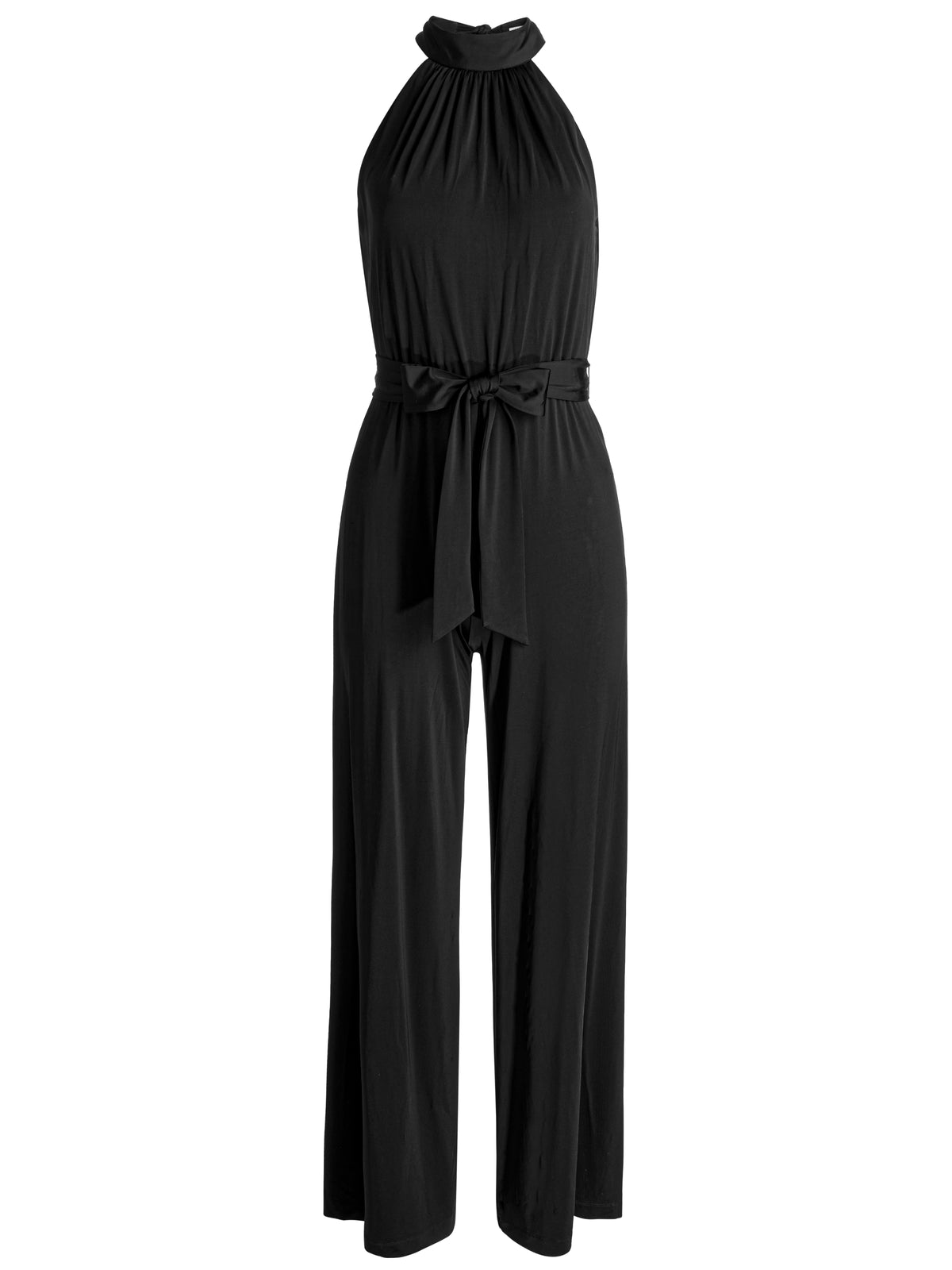 THELMA WIDE LEG JUMPSUIT - BLACK