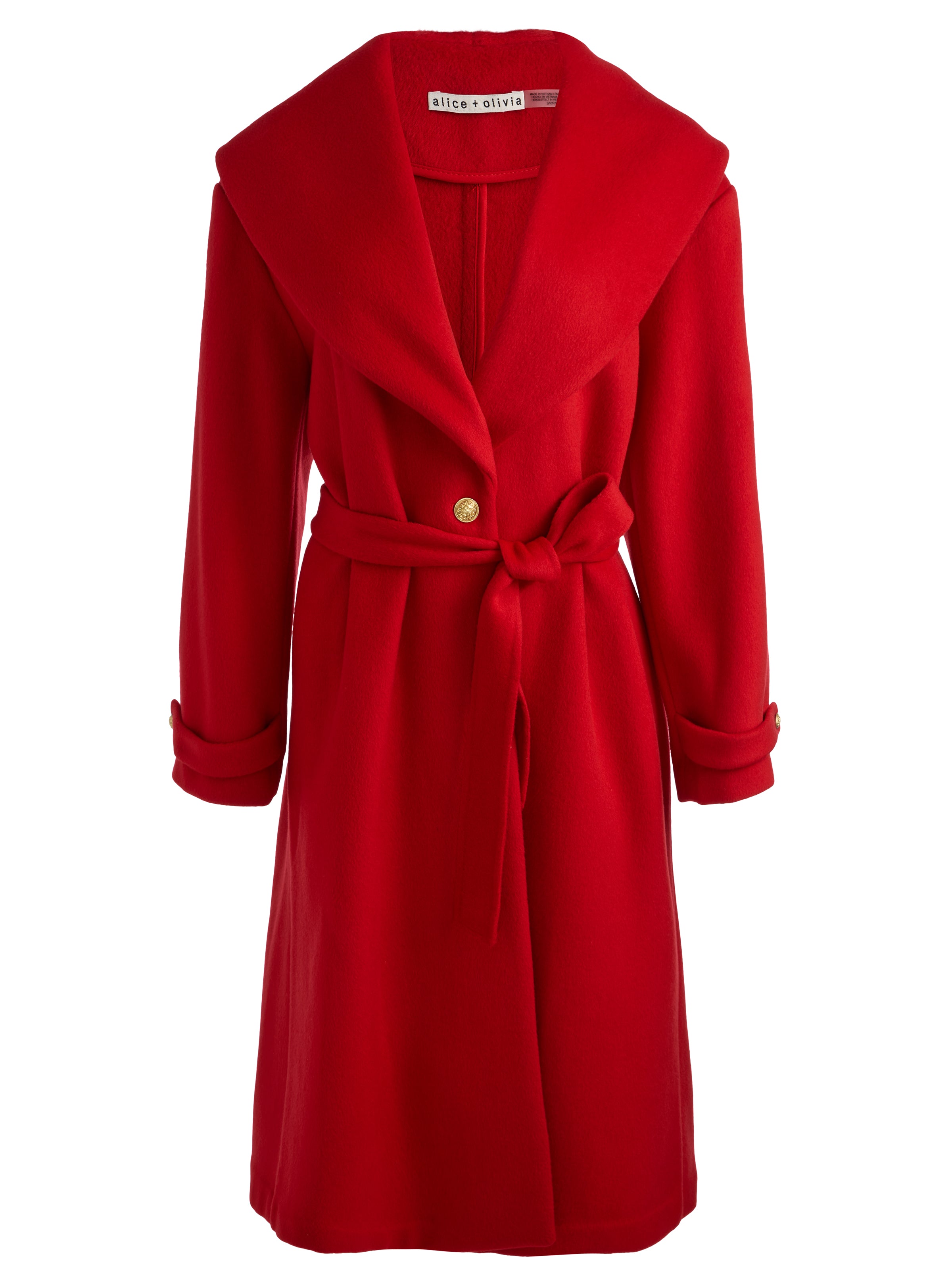 CAPPOTTO LUNGO OVERSIZE IN LANA DREW-ALICE + OLIVIA