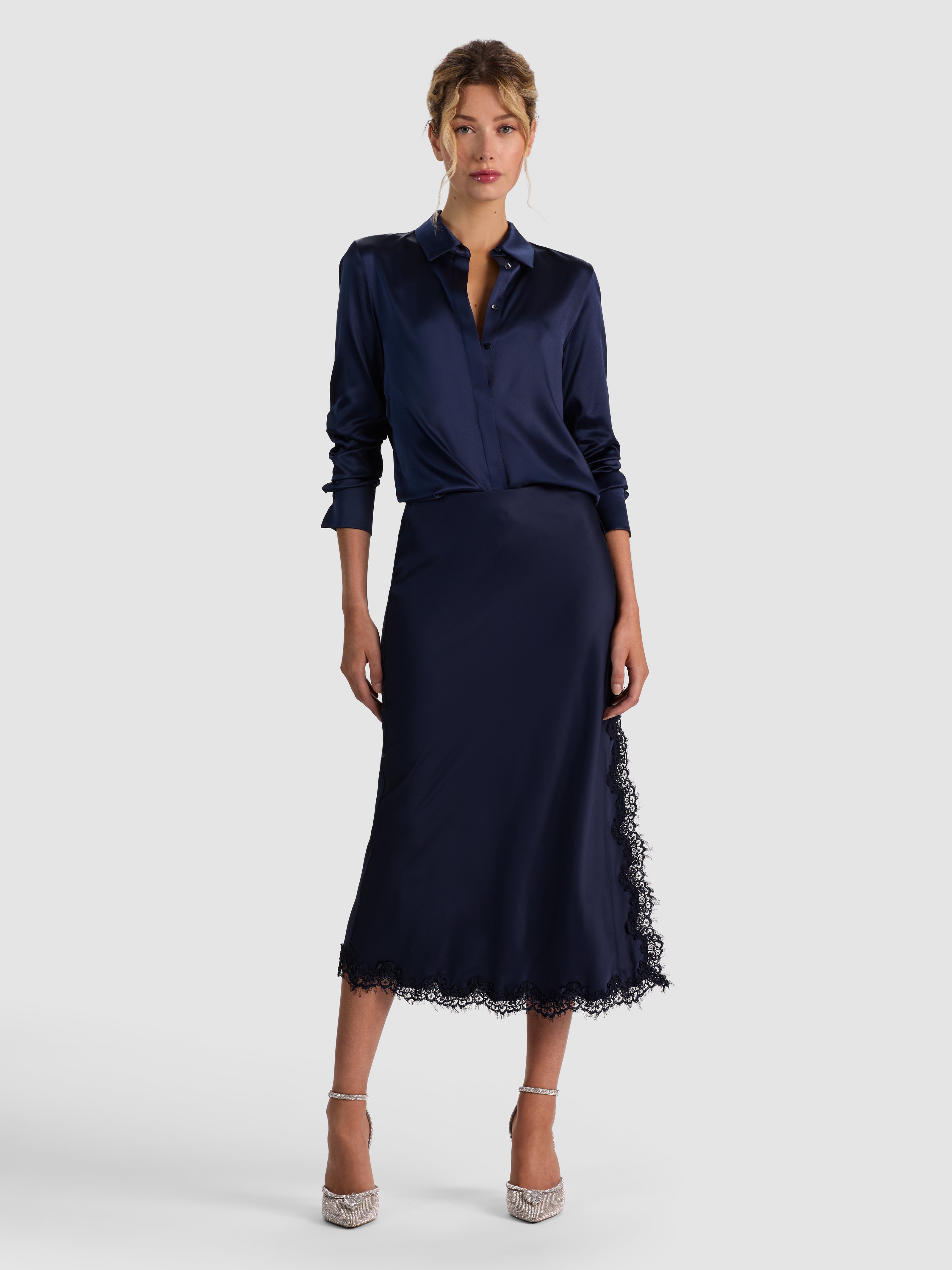 CHEMISE AJUSTÉE BOUTONNÉE BRADY-ALICE + OLIVIA