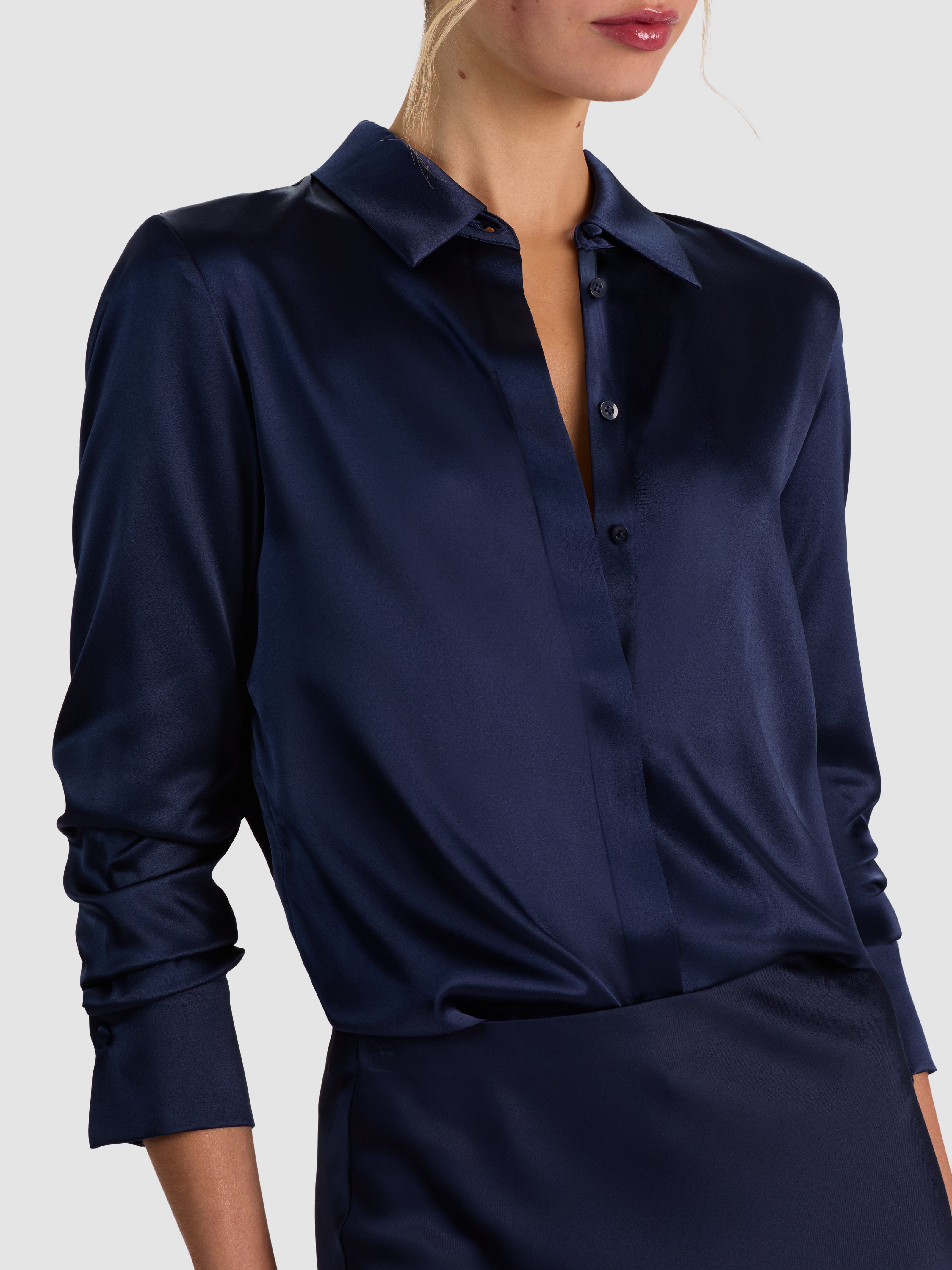 CHEMISE AJUSTÉE BOUTONNÉE BRADY-ALICE + OLIVIA