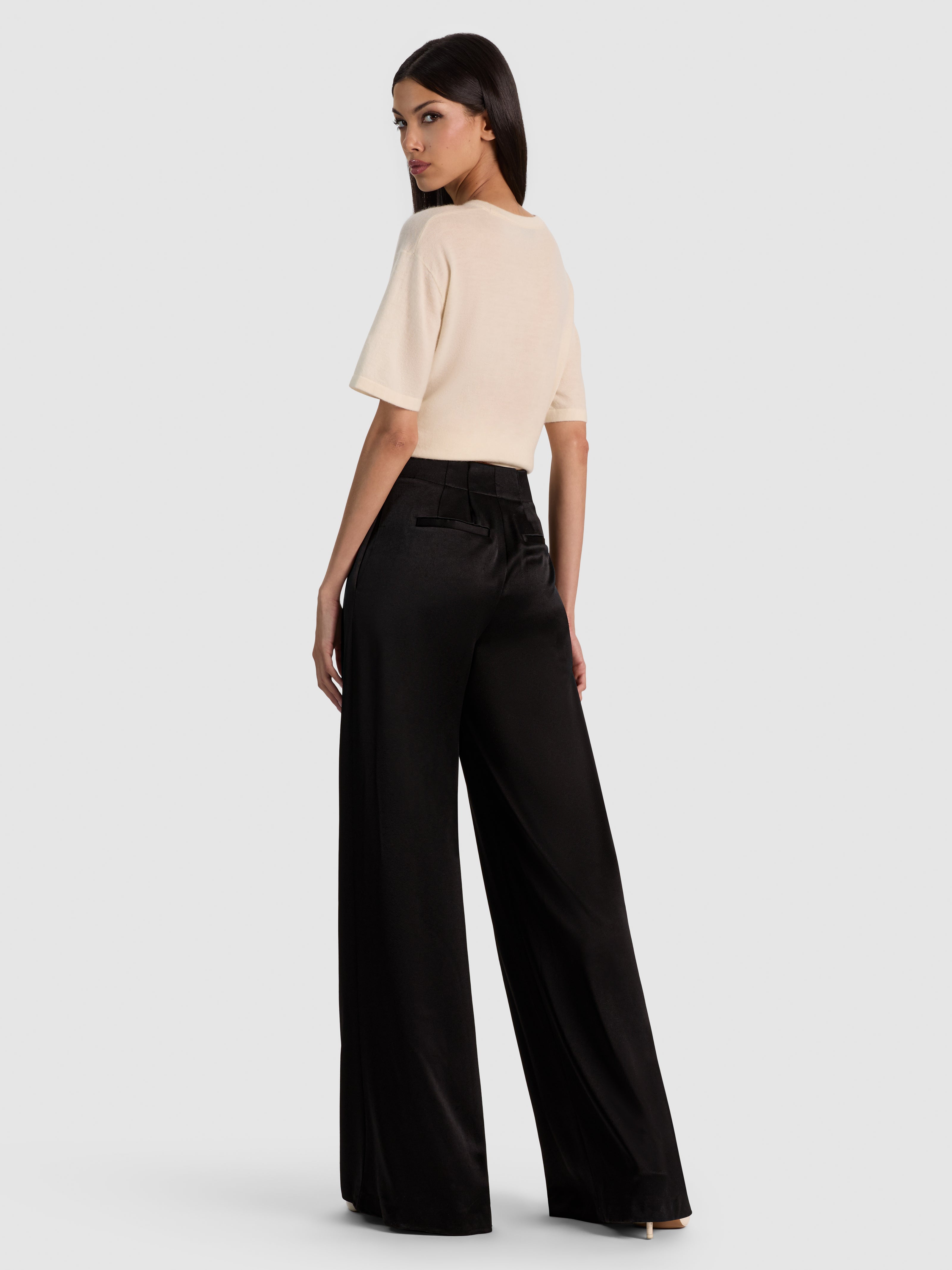 ELOISE WIDE LEG PANT-Black-ALICE + OLIVIA
