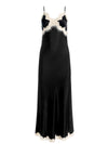 JULIETTA LACE TRIM MAXI SLIP DRESS-BLACK/CHINO-ALICE + OLIVIA