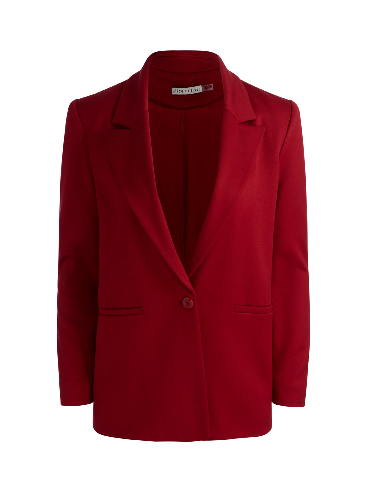 DENNY BOYFRIEND BLAZER - GARNET