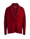 BRENDA CASHMERE TUNIC-GARNET-ALICE + OLIVIA