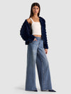 FAWN FAUX FUR JACKET-MIDNIGHT BLUE-ALICE + OLIVIA