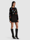 PULLOVER GIROCOLLO CON DECORAZIONI TEANNA-ALICE + OLIVIA