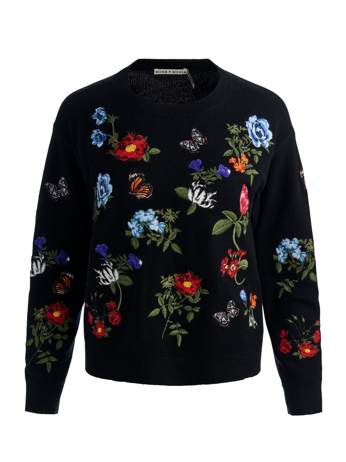 PULLOVER GIROCOLLO CON DECORAZIONI TEANNA-ALICE + OLIVIA