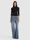 MAGLIONE CON COLLO PORLA EMB-ALICE + OLIVIA