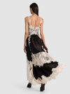 ADLA ASYMMETRICAL LACE DRESS-BLACK/CHINO-ALICE + OLIVIA