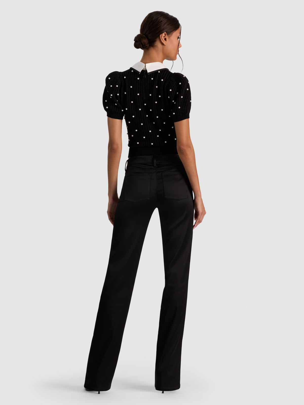 DAMON CIGARETTE PANT-Black-ALICE + OLIVIA