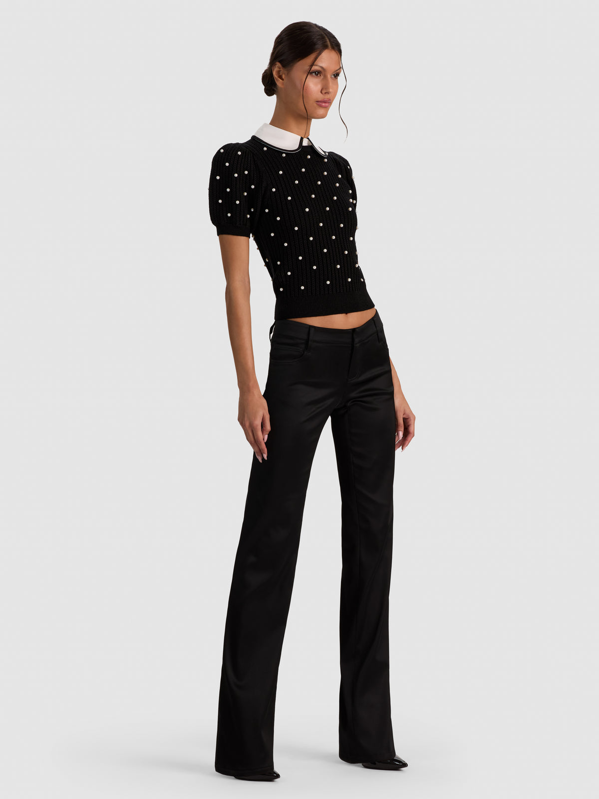 DAMON CIGARETTE PANT-Black-ALICE + OLIVIA