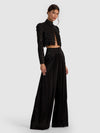 THOMASINA EMBELLISHED LACE JACKET-Black-ALICE + OLIVIA