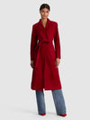 KARLEY SUEDE WRAP MAXI COAT-GARNET-ALICE + OLIVIA