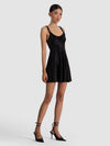 MONIQUE ABITO CORTO CON SCOLLO A COSCIA E SPALLINE A TORSIONE-ALICE + OLIVIA
