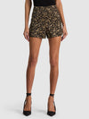 HERA HIGH RISE SHORT-BLACK/GOLD-ALICE + OLIVIA