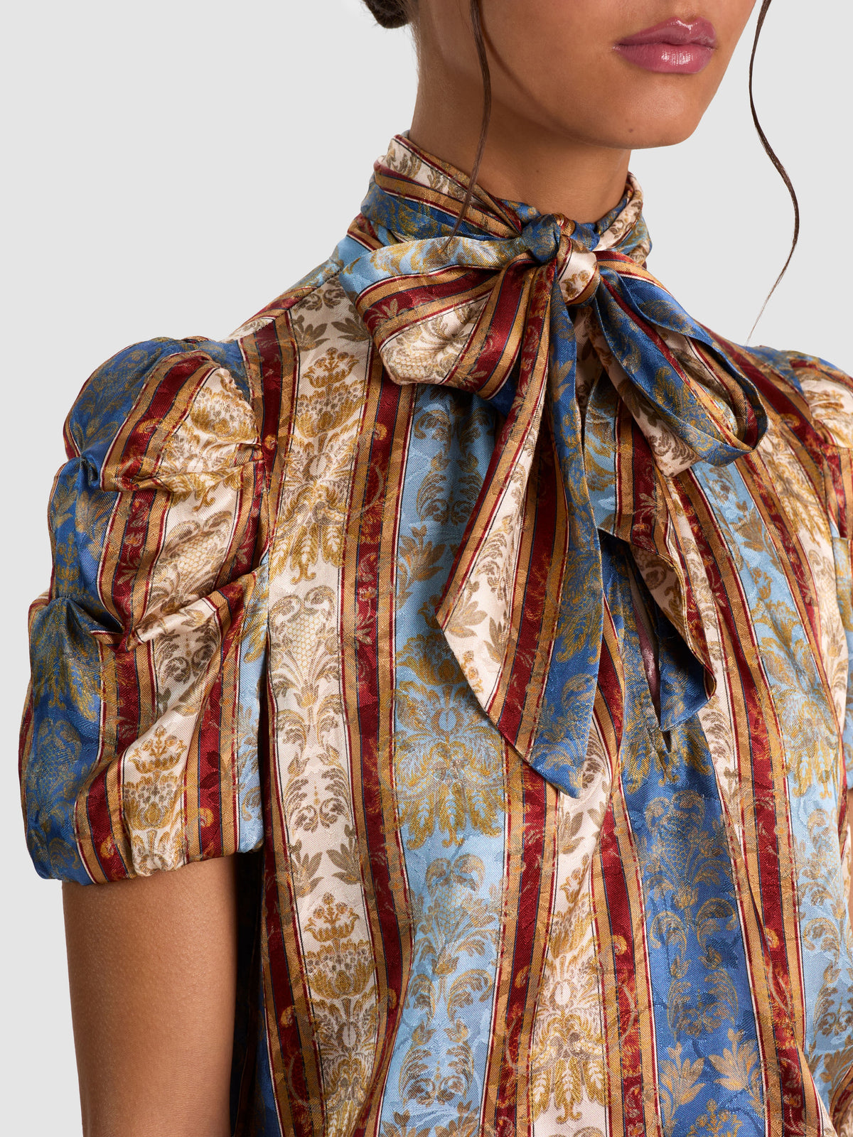 CHEMISIER BRENTLEY TIE NK SS – GRAND AFFAIR