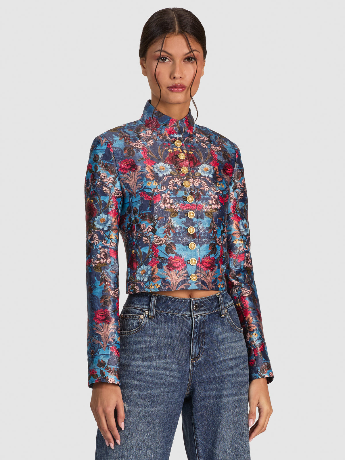 GIUBBINO MILITARE EMERSON JACQUARD-ALICE + OLIVIA