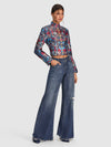 EMERSON JACQUARD MILITARY JKT-ALICE + OLIVIA