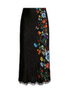 GONNA SOTTOVESTE MIDI MAEVE CON BORDO IN PIZZO-ALICE + OLIVIA